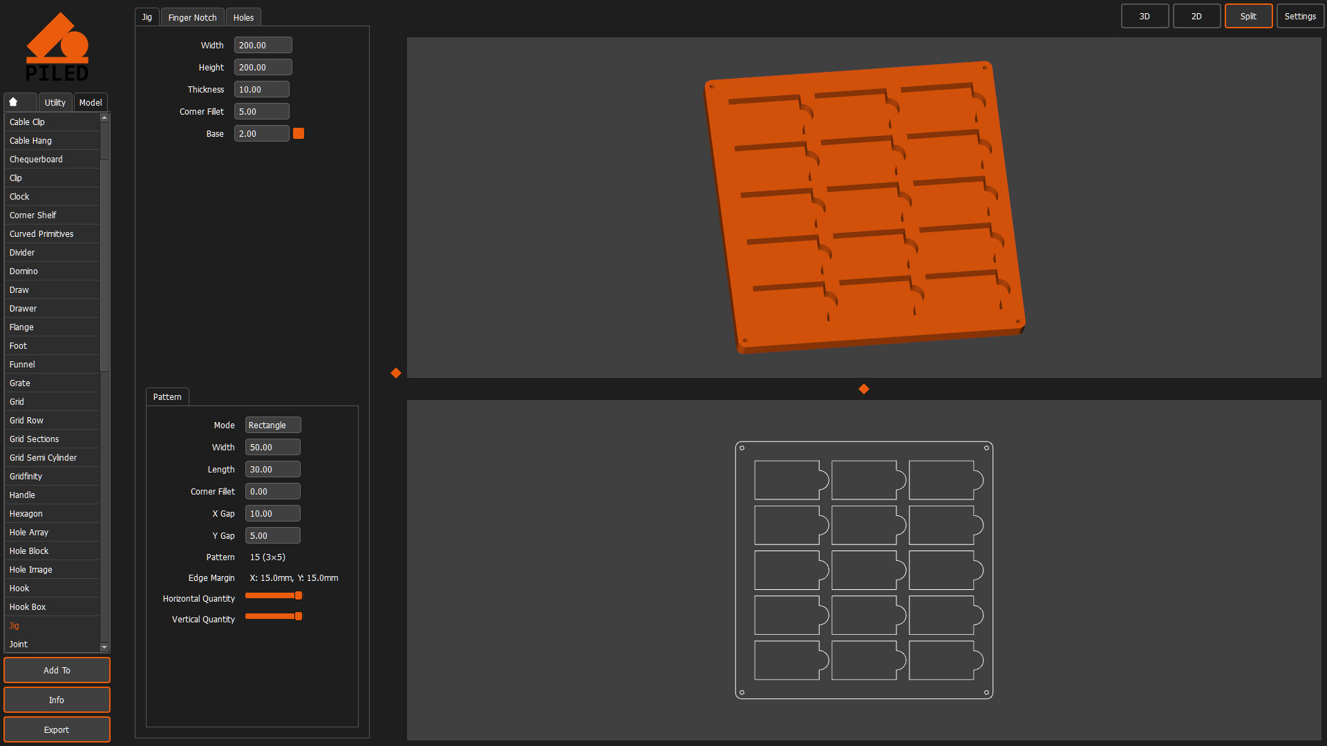 PILED 3D CAD MULTI TOOL screenshot 11