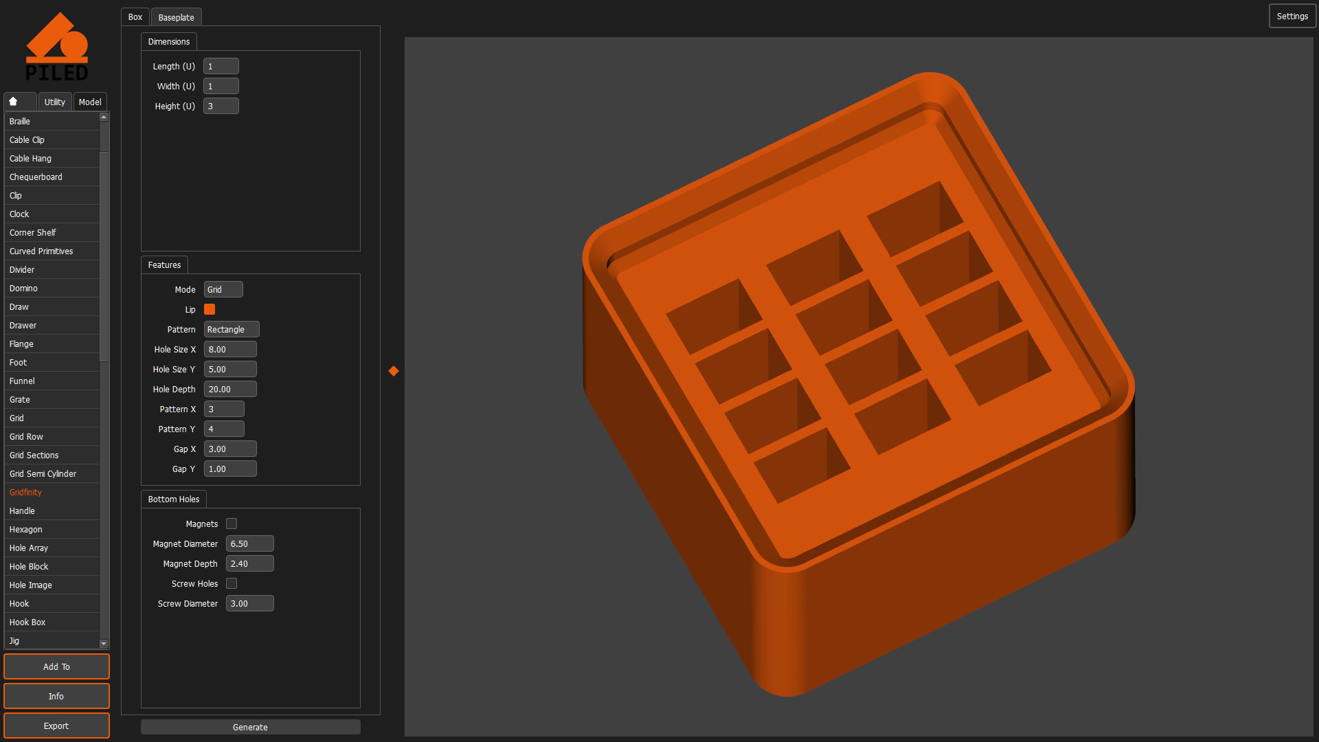 PILED 3D CAD MULTI TOOL screenshot 50