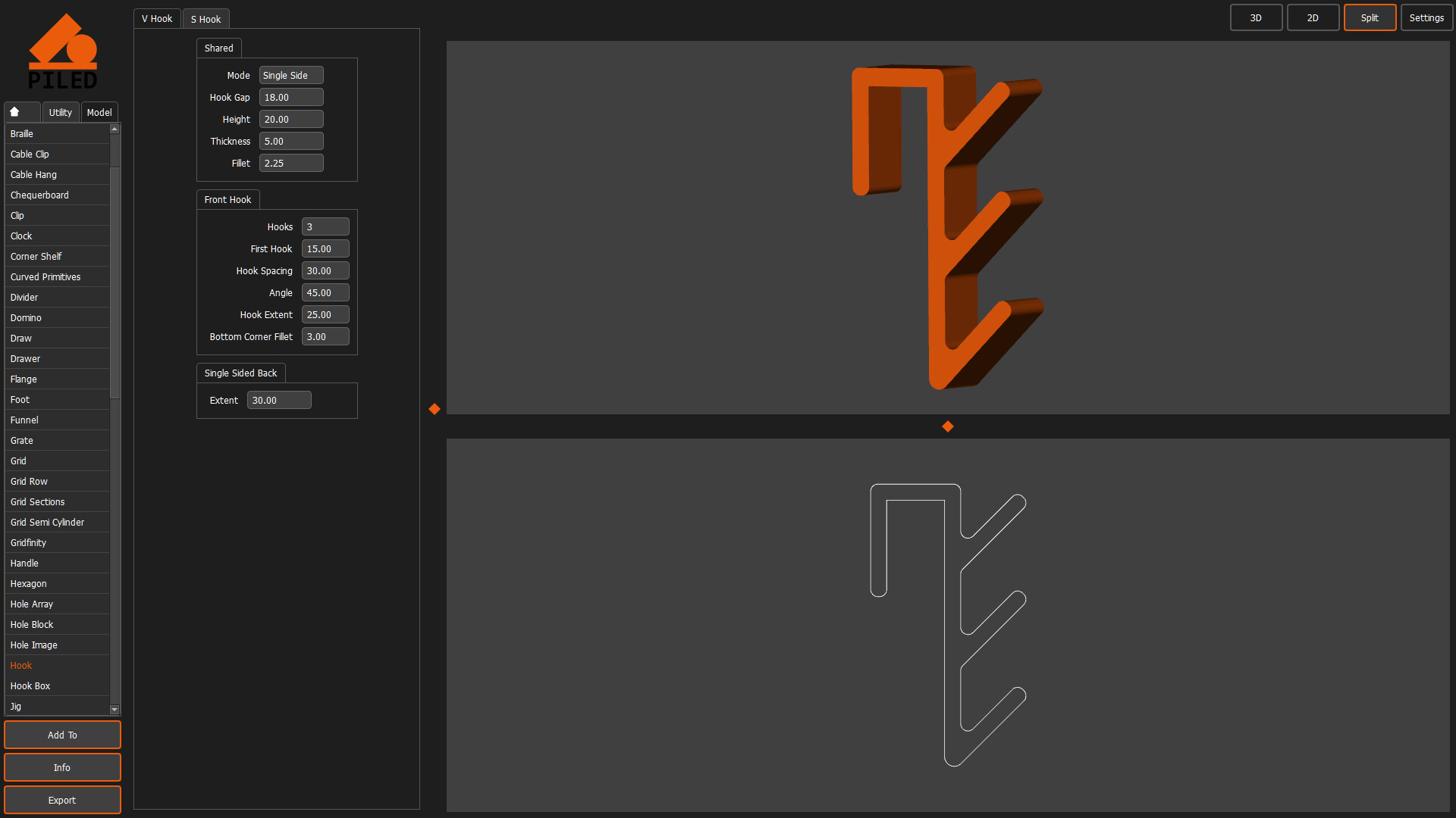 PILED 3D CAD MULTI TOOL screenshot 73