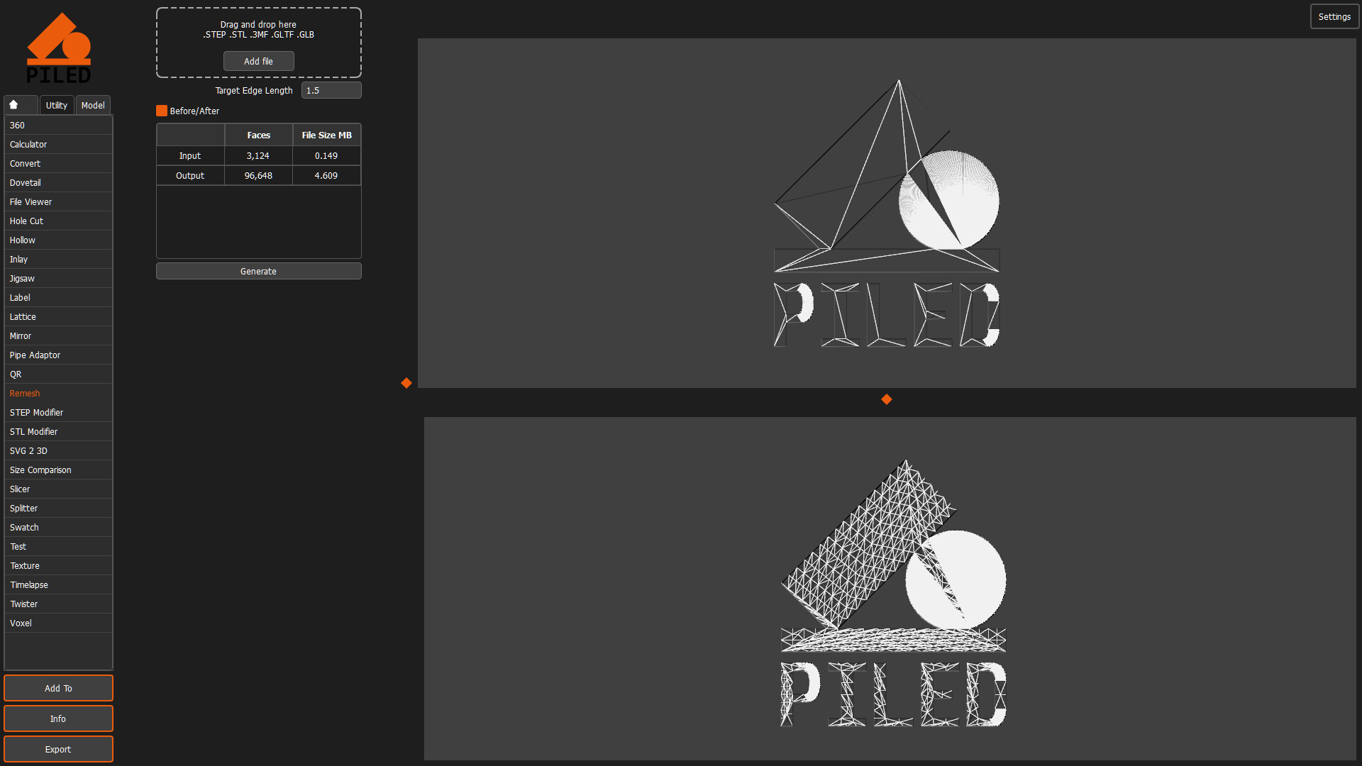 PILED 3D CAD MULTI TOOL screenshot 28
