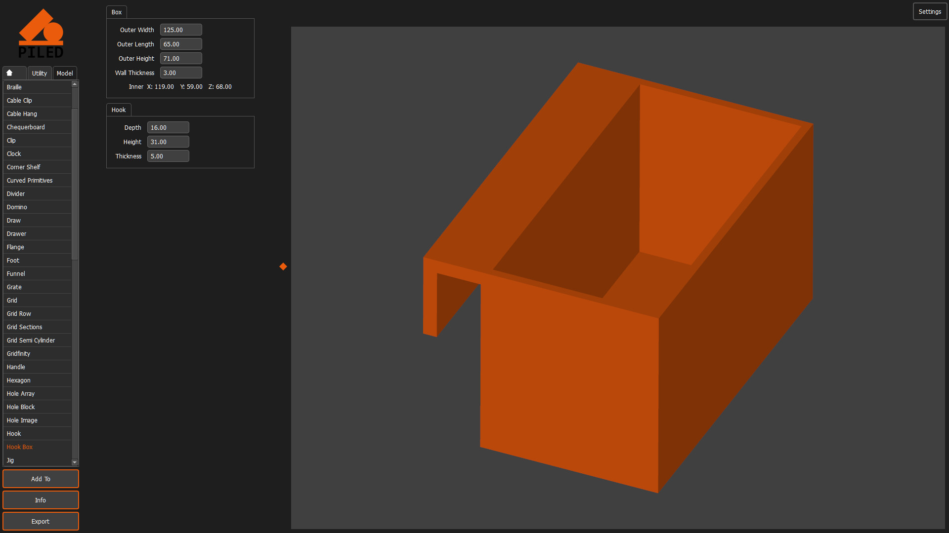 PILED 3D CAD MULTI TOOL screenshot 72