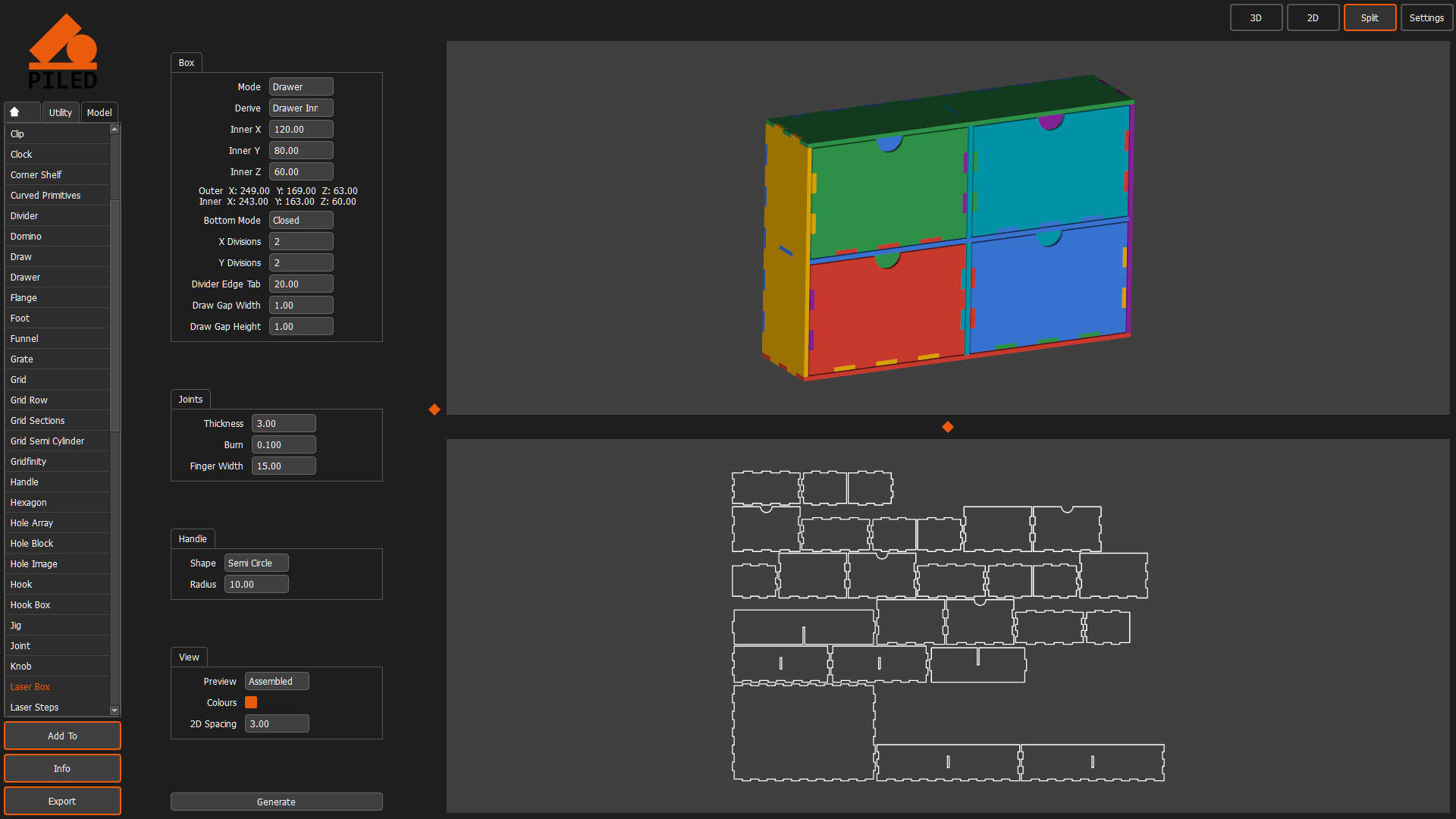 PILED 3D CAD MULTI TOOL screenshot 5