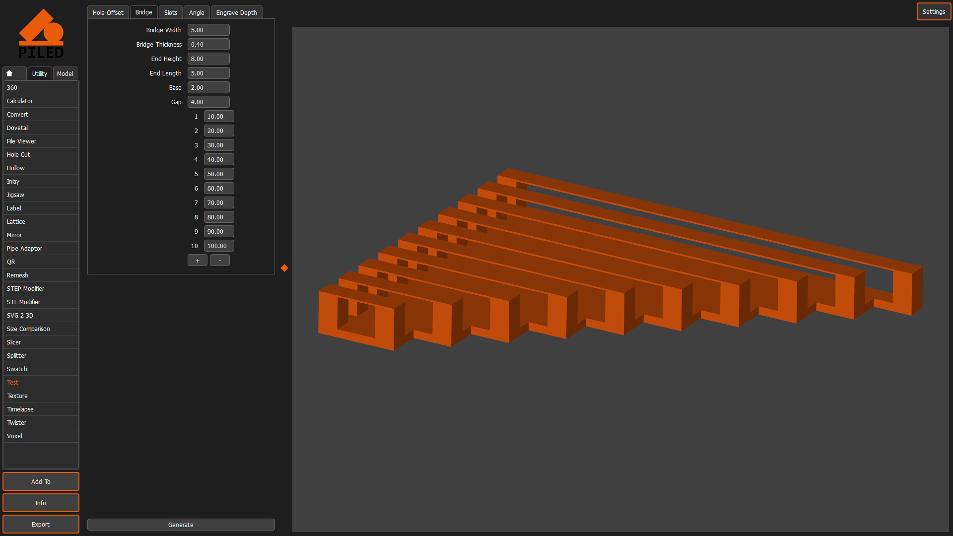 PILED 3D CAD MULTI TOOL screenshot 26