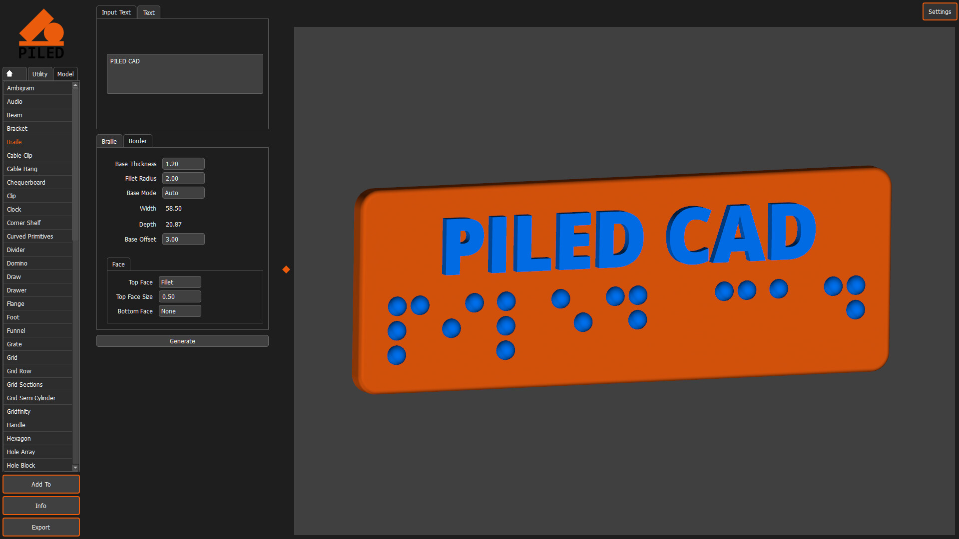 PILED 3D CAD MULTI TOOL screenshot 40