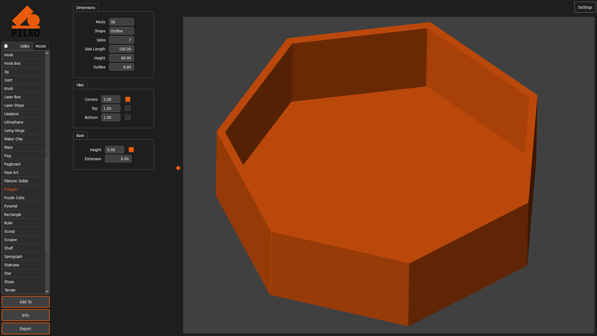 PILED 3D CAD MULTI TOOL screenshot 77