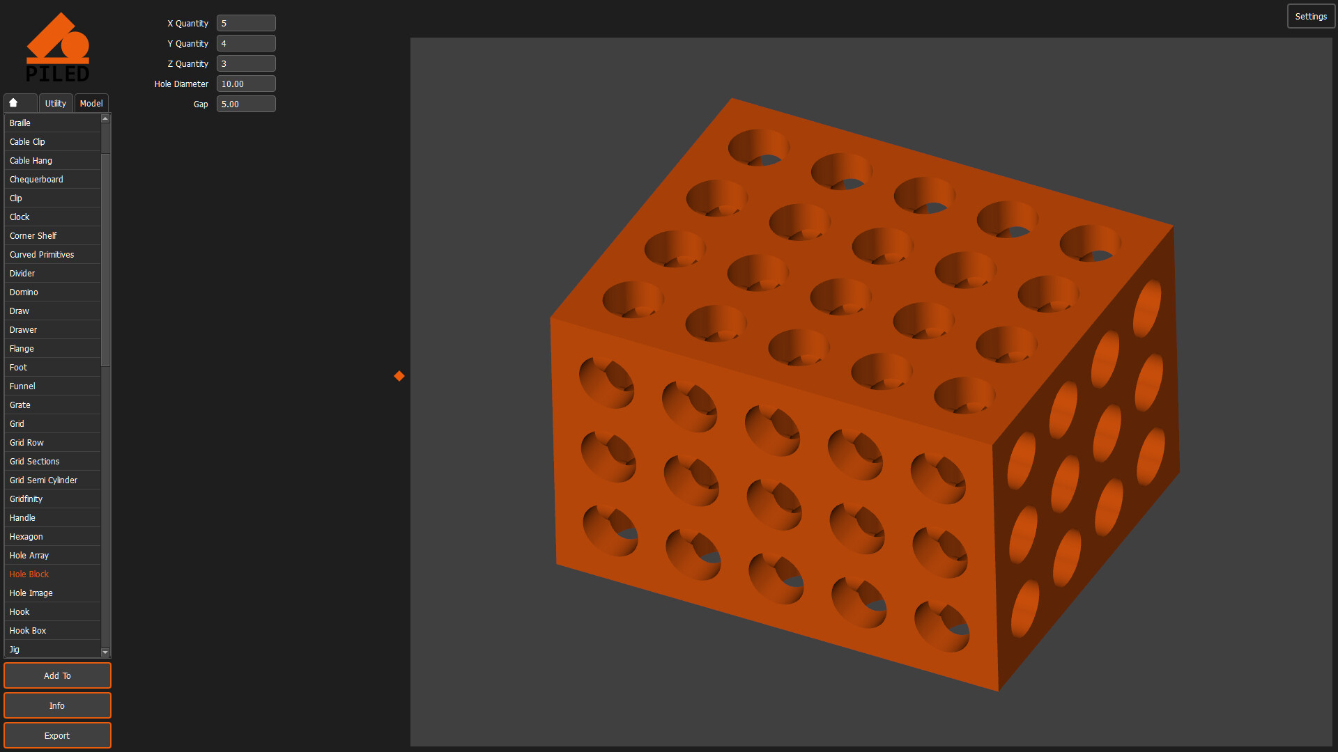 PILED 3D CAD MULTI TOOL screenshot 67