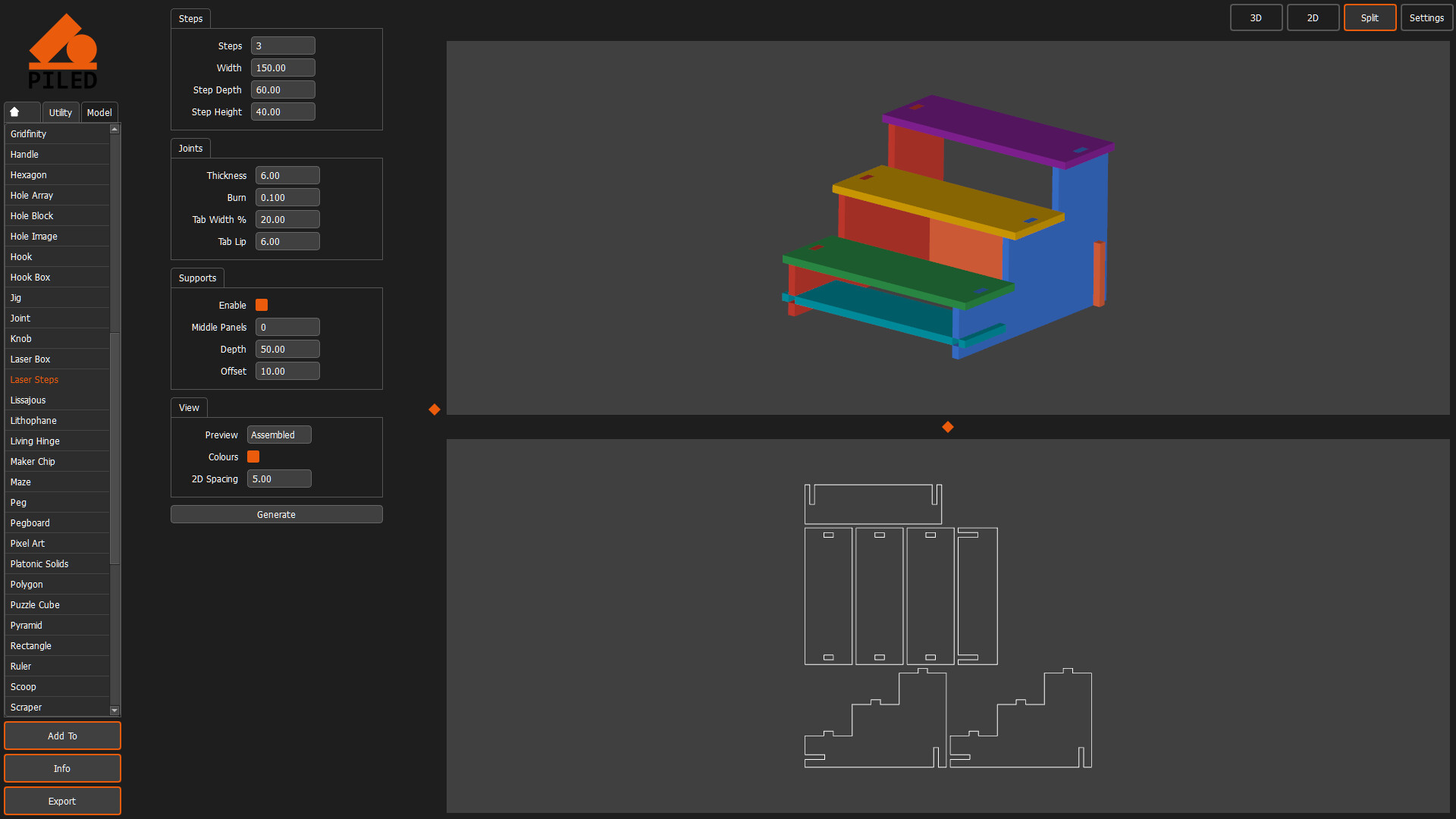 PILED 3D CAD MULTI TOOL screenshot 55