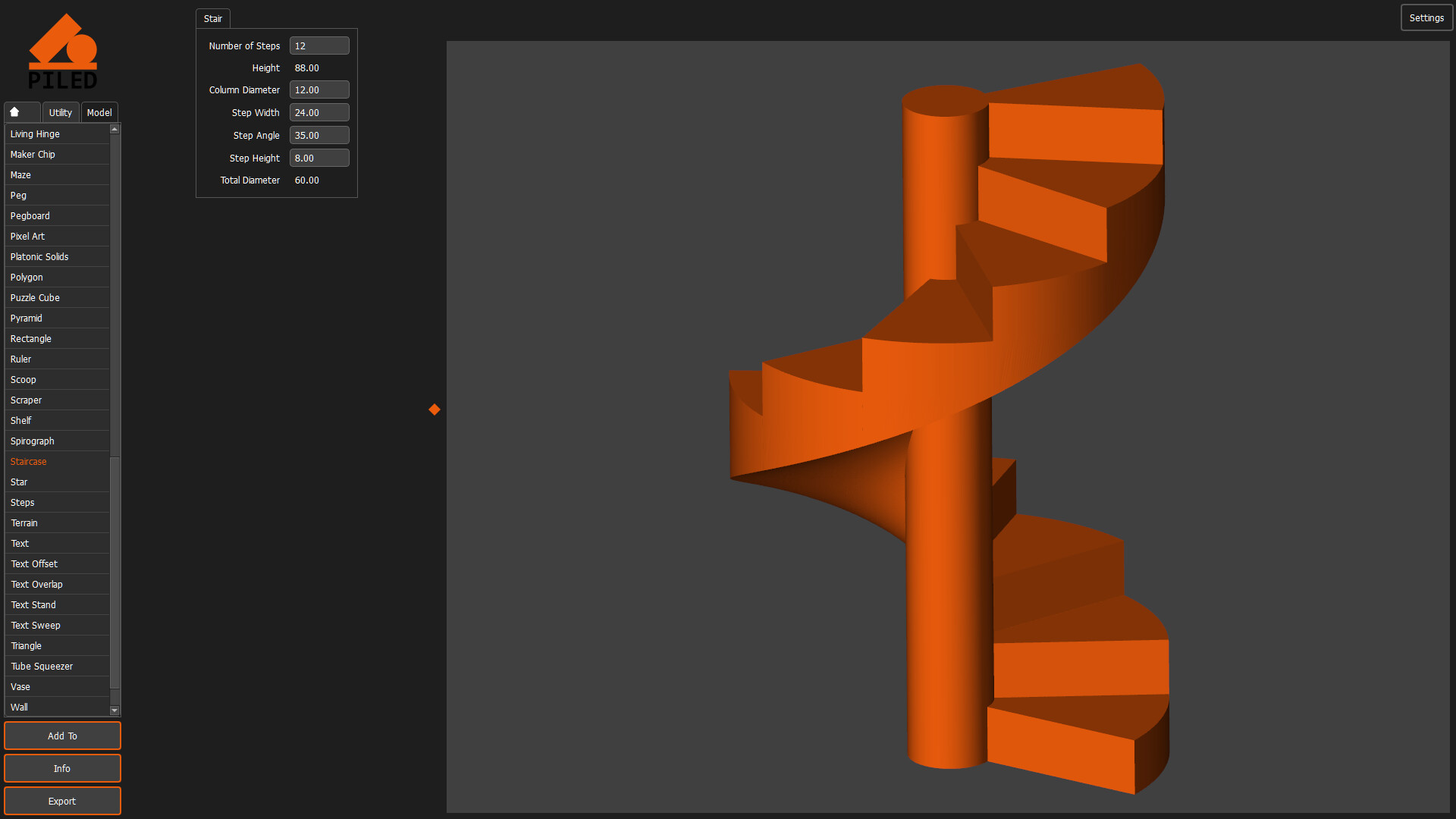 PILED 3D CAD MULTI TOOL screenshot 58