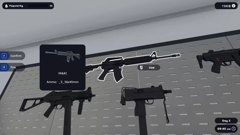 Shooting Range Simulator: Prologue video 1