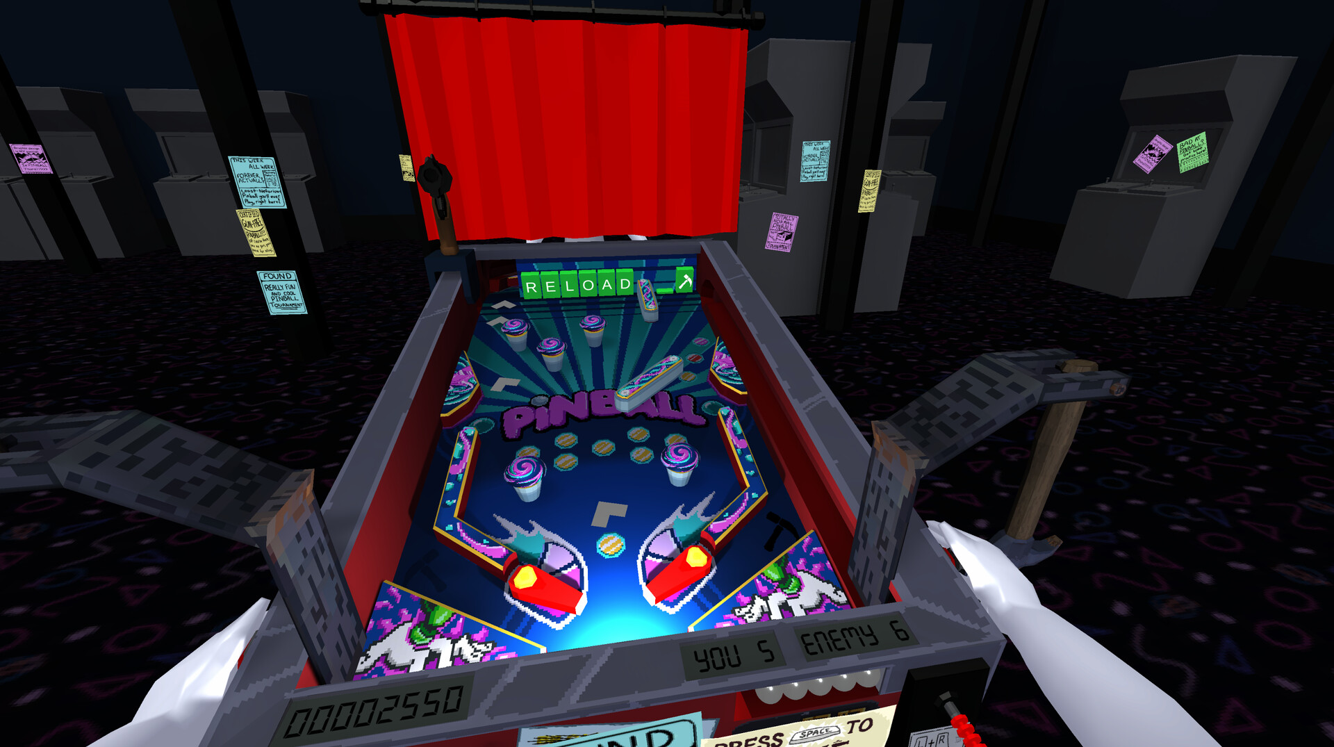 Pinball with a Gun screenshot #1