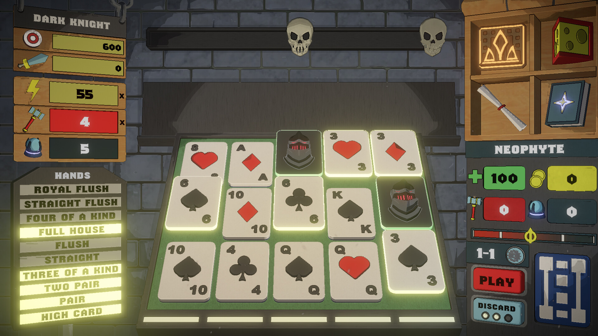 Dungeon Holdem screenshot #1