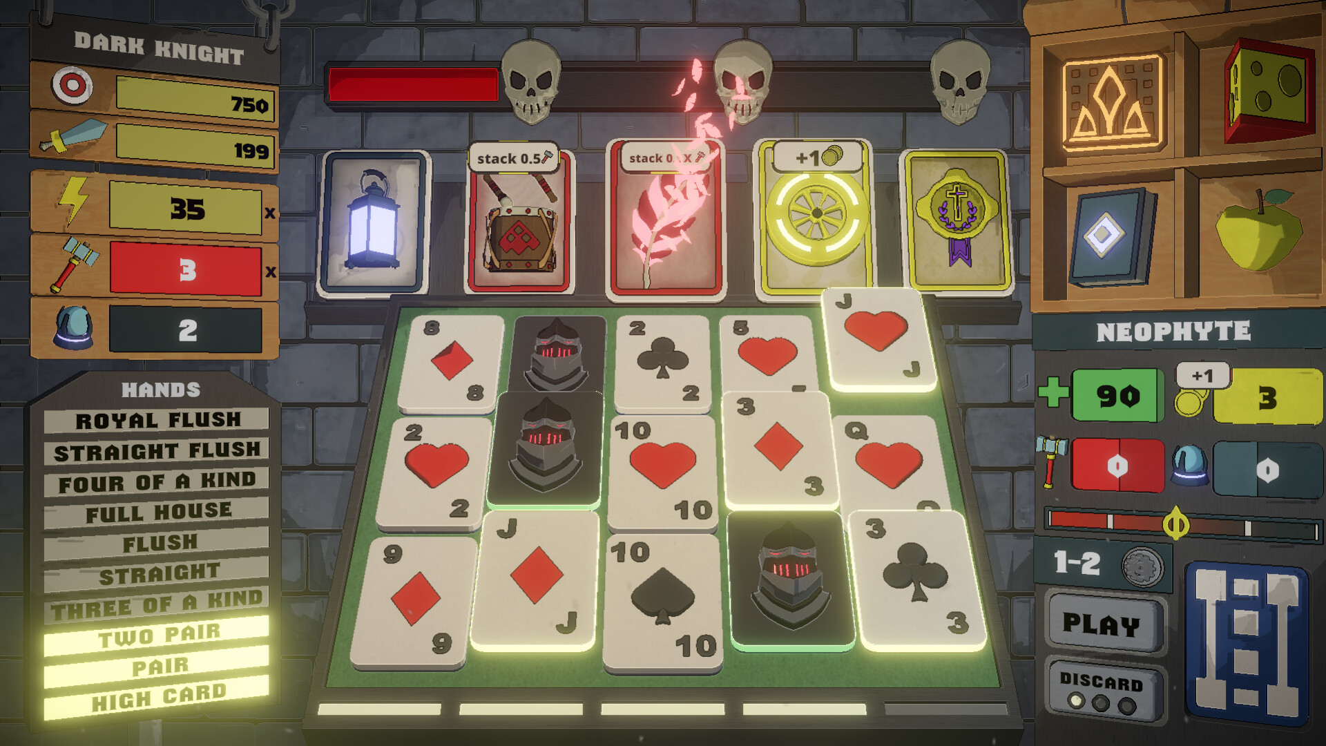 Dungeon Holdem screenshot #2