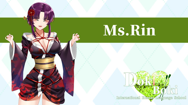Screenshot z Doki Boki International Hentai Language School ASMR- Ms.Rin's Love Dungeon