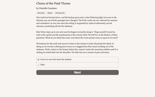 Choice of the Petal Throne