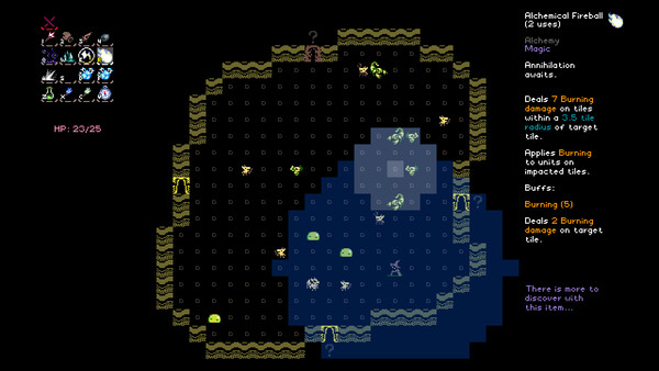 Screenshot of Alchemist's Alcove