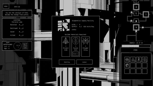 Screenshot z CYBERVOID