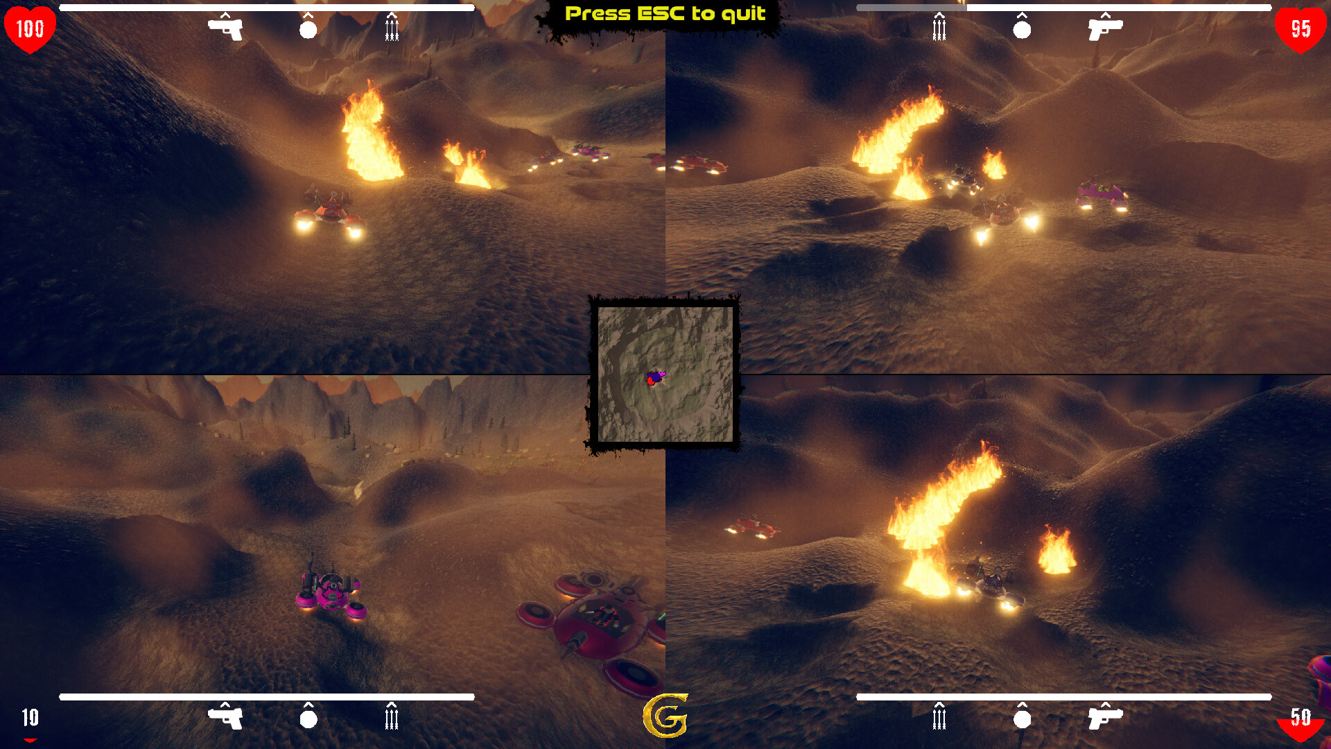 Personal Hover Attack Tanks Featured Screenshot #1