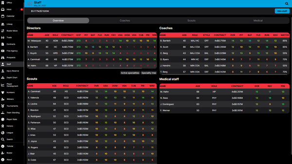 Baseball Legacy Manager 25.