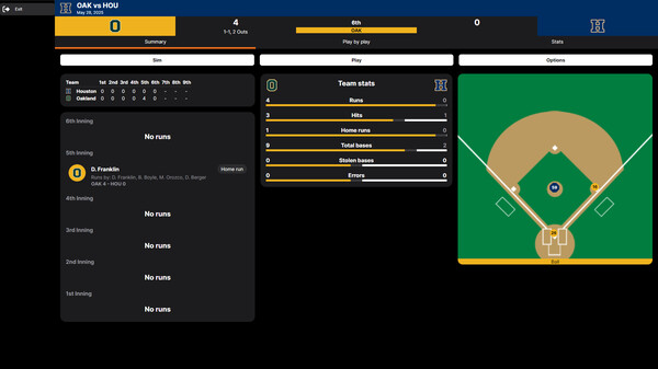 Baseball Legacy Manager 25.