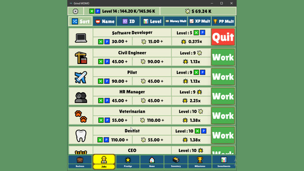 GRIND MOMO screenshot 3