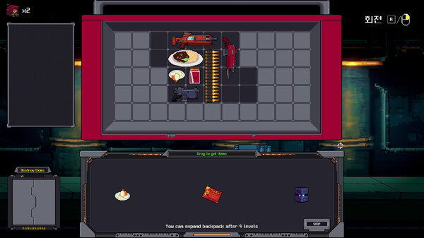 Screenshot z Rocket delivery: Space Wok