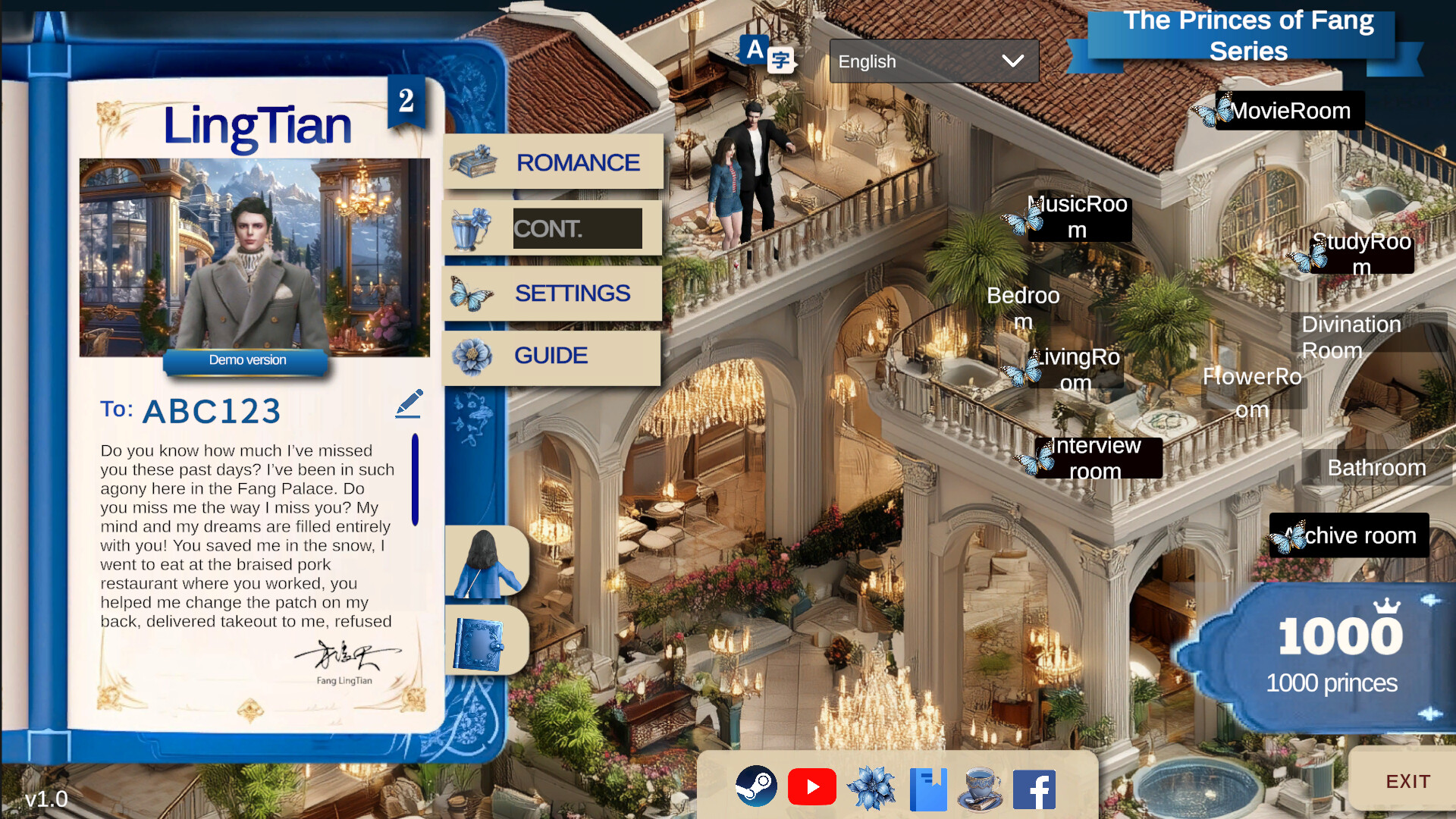 LingTian2: Your Destined Prince screenshot #1