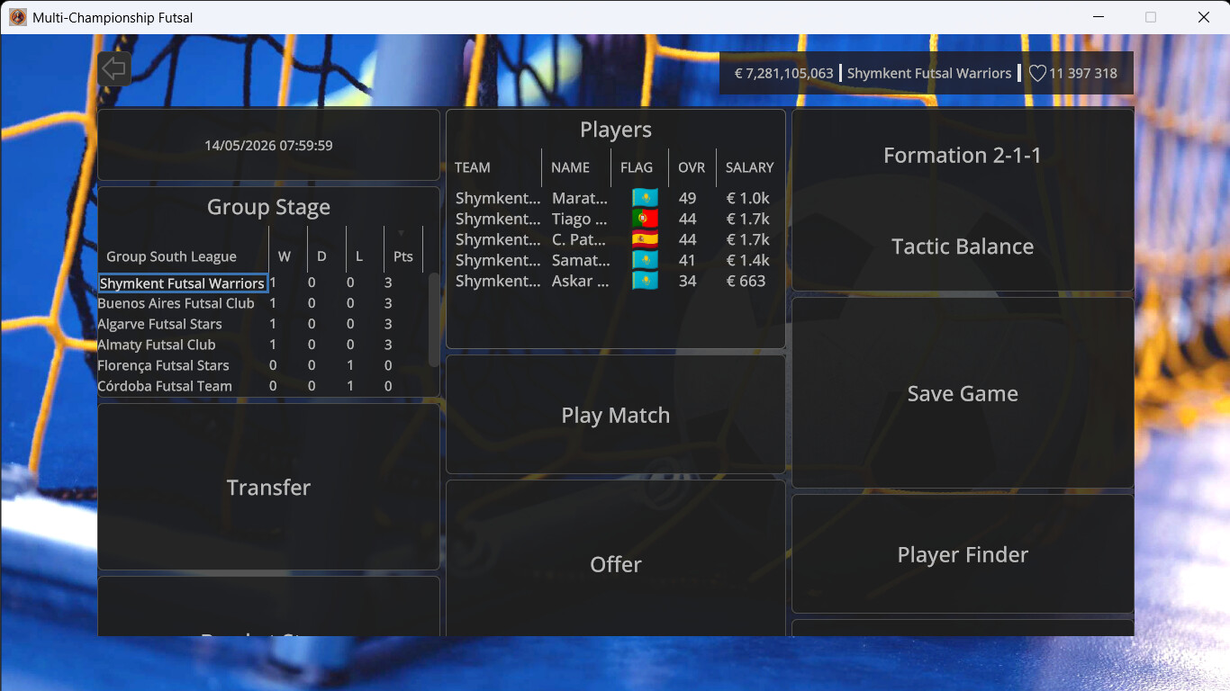 Multi Championchip Futsal
