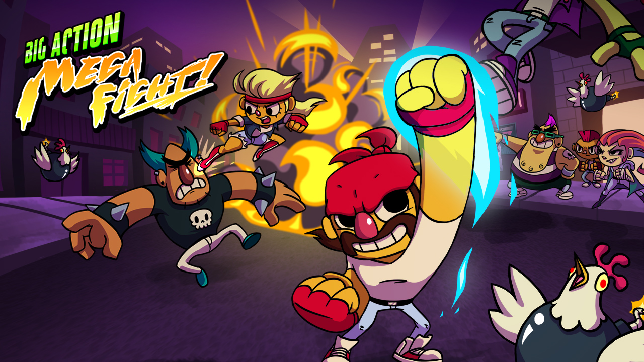 Big Action Mega Fight! screenshot #1