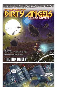 Blade Kitten: Comic Pack - Dirty Angels