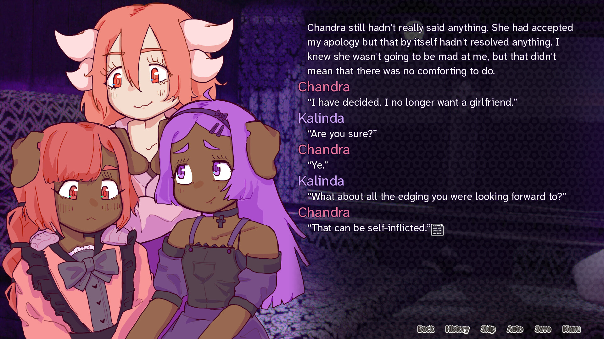 HOPELESS JUNCTION: cuppy dog barf girl and co. screenshot 2