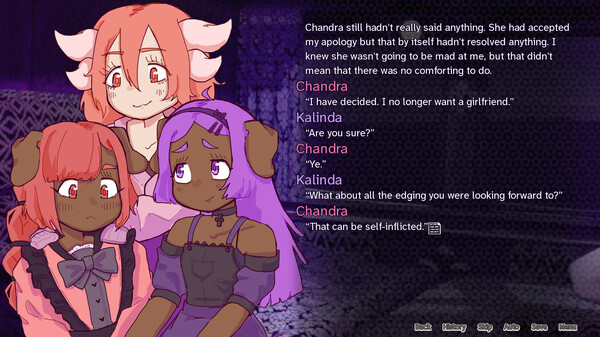 HOPELESS JUNCTION: cuppy dog barf girl and co. screenshot 2