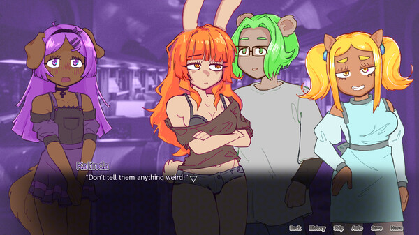 HOPELESS JUNCTION: cuppy dog barf girl and co. screenshot 5