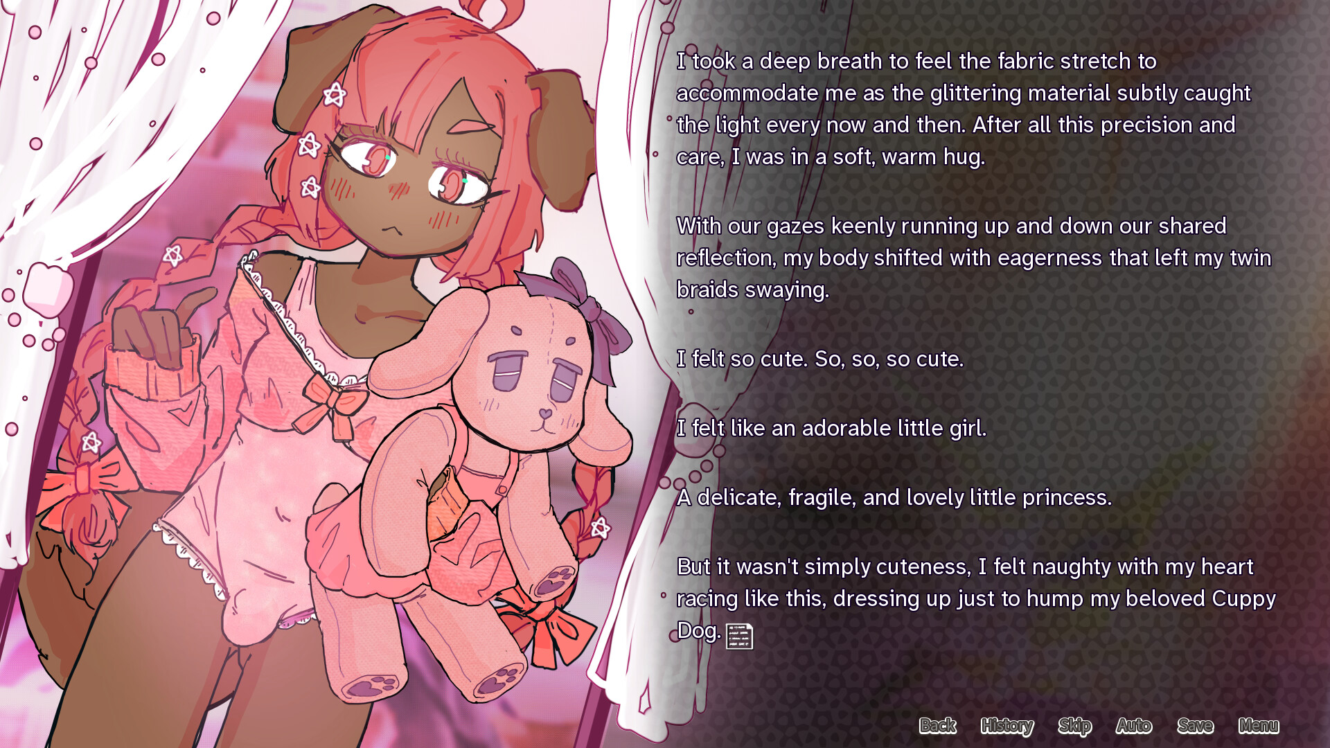 HOPELESS JUNCTION: cuppy dog barf girl and co. screenshot 4