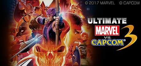 Steam header art for Ultimate Marvel vs. Capcom 3