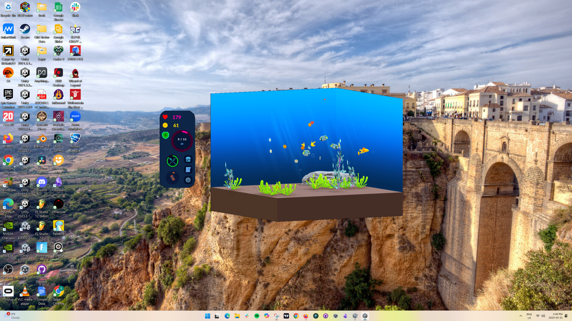 Aqua Corner screenshot #2