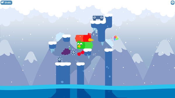 Snakebird-游戏截图