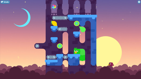 Snakebird-游戏截图