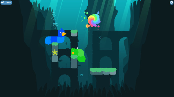 Snakebird-游戏截图