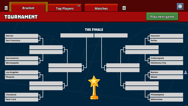 Screenshot z Clutchtime™: Tournament Edition