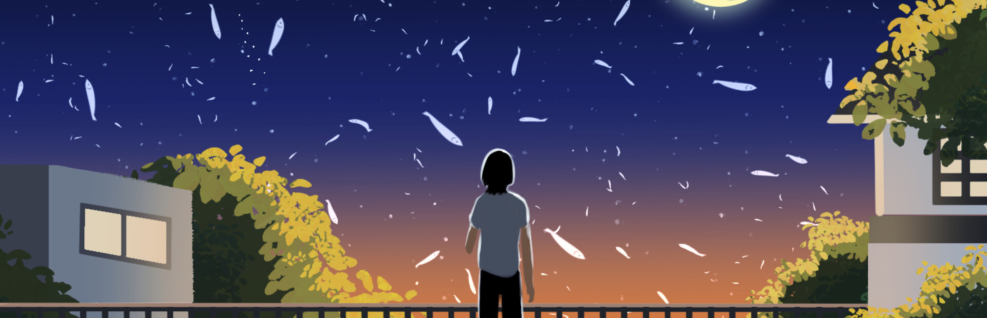 曇りのちにぼし : Cloudy, then Dried Sardines