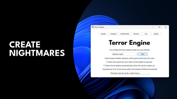 Скриншот 1 из игры Terror Engine
