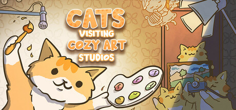 Image for Cats Visiting Cozy Art Studios