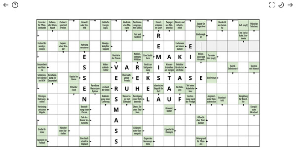 Kreuzwort++ screenshot 2