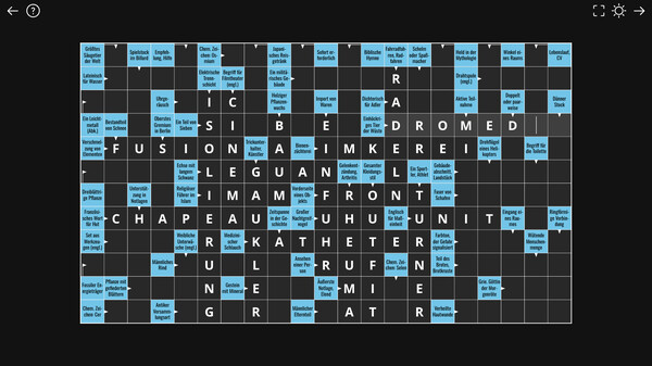 Kreuzwort++ screenshot 1