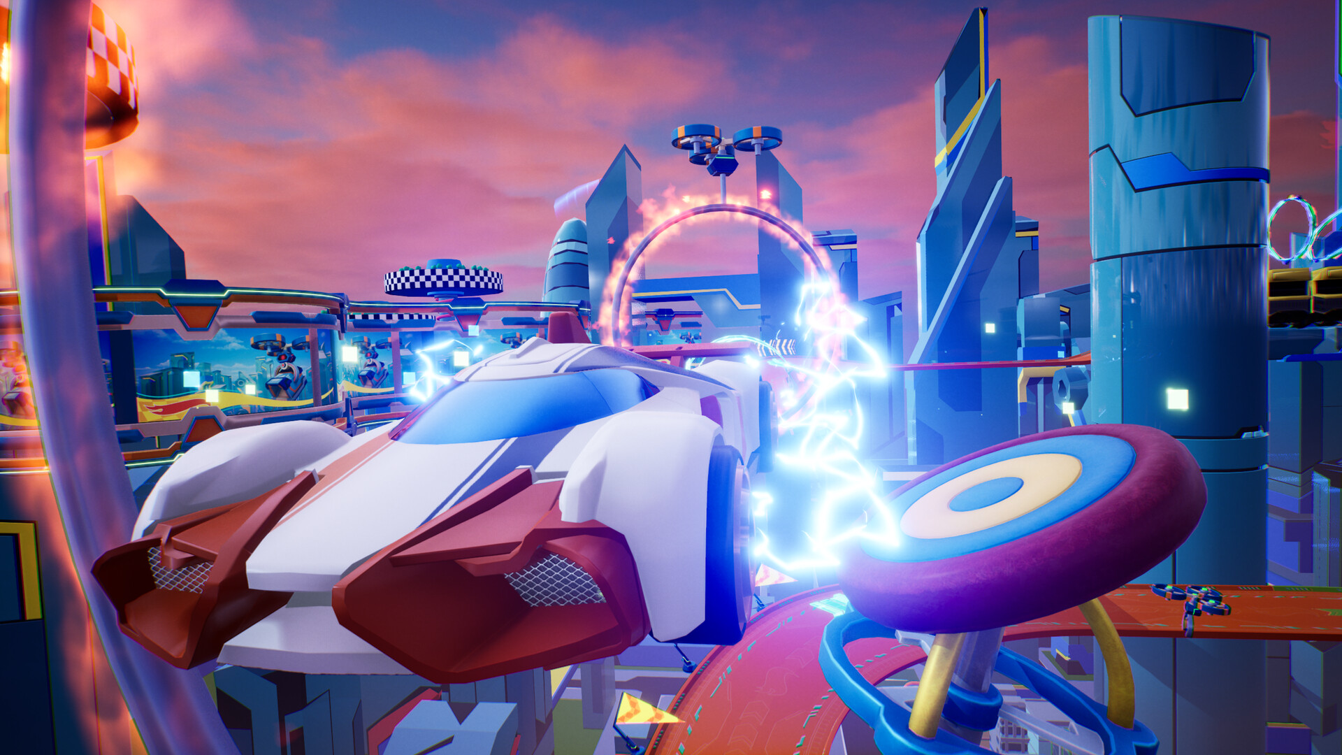 Hot Wheels Let's Race™: Ultimate Speed - High Voltage Speed Pack Featured Screenshot #1
