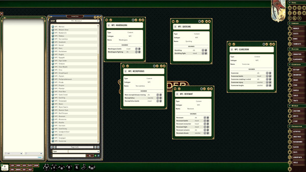 Fantasy Grounds - Pathfinder 2 RPG - Bestiary 2 - Syrinscape Sound Link Pack
