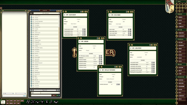 Fantasy Grounds - Pathfinder 2 RPG - Bestiary 2 - Syrinscape Sound Link Pack