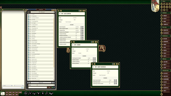 Fantasy Grounds - Pathfinder 2 RPG - Bestiary 2 - Syrinscape Sound Link Pack
