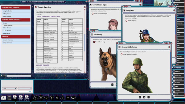 Fantasy Grounds - G.I. JOE Roleplaying Game Cobra Codex Sourcebook