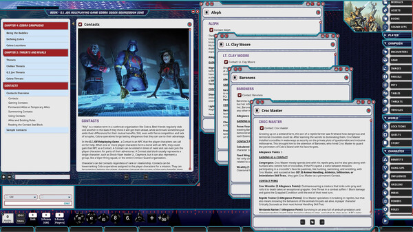 Fantasy Grounds - G.I. JOE Roleplaying Game Cobra Codex Sourcebook